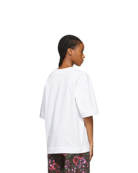 Marni White Logo T Shirt