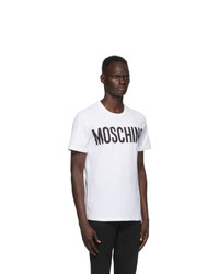 Moschino White Logo T Shirt