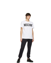 Moschino White Logo T Shirt