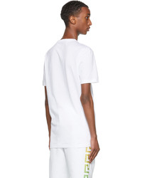Versace White Logo T Shirt