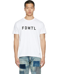 Fdmtl White Logo T Shirt