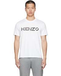 Kenzo White Logo T Shirt