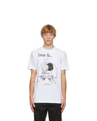 DSQUARED2 White Love Is T Shirt