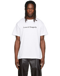 Soulland White Love Tragedy T Shirt