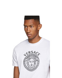 Versace White Medusa Head T Shirt