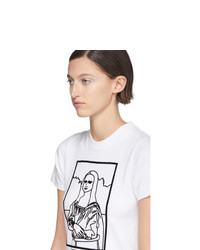 Maisie Wilen White Mona Lisa T Shirt