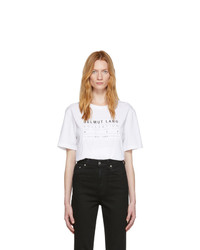 Helmut Lang White Patch T Shirt