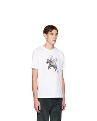 Ps By Paul Smith White Pegasus T Shirt