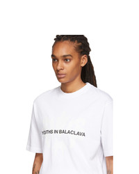 Youths in Balaclava White Photochromic T Shirt