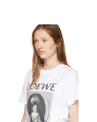 Loewe White Portrait T Shirt