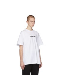 Vetements White Postage T Shirt