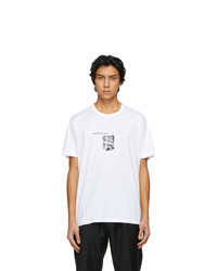 Givenchy White Print House T Shirt