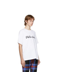 Marc Jacobs White R Crumb Edition Logo T Shirt