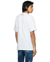 DSQUARED2 White Reverse Print T Shirt