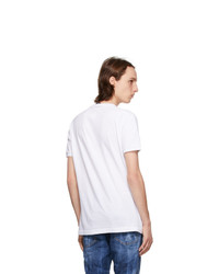 DSQUARED2 White Reversed Logo T Shirt