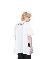 Loewe White Rooster T Shirt