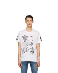 Givenchy White Schematics T Shirt