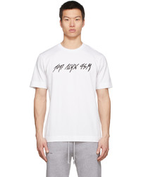 1017 Alyx 9Sm White Script Logo T Shirt