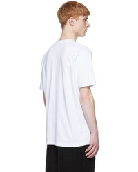 032c White Selfie Glitch T Shirt