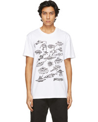 Moschino White Space T Shirt