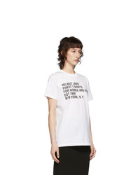 Helmut Lang White Standard T Shirt