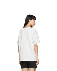 Saint Laurent White Star T Shirt