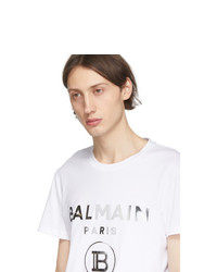 Balmain White T Shirt