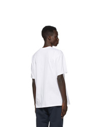 Burberry White Tb Monogram Emerson T Shirt