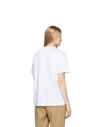 Burberry White Tb T Shirt