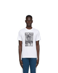 Ps By Paul Smith White Tokyo Cycle T Shirt