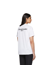 1017 Alyx 9Sm White Visual T Shirt