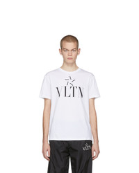 Valentino White Vltn Star T Shirt