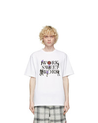 Clot White Work Sweet Work T Shirt