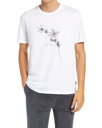 Ted Baker London Wishaw Floral Cotton Graphic Tee