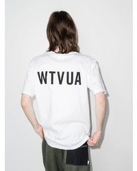 WTAPS Wtvua Logo Print T Shirt