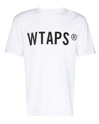 WTAPS Wtvua Logo Print T Shirt