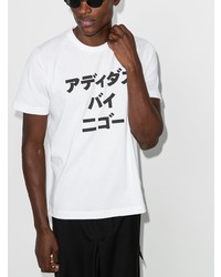adidas X Human Made Slogan Print T Shirts