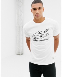 Levi's X Justin Timberlake Front Print T Shirt In White
