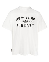 AUTRY X Liberty Logo Print T Shirt