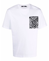 Karl Lagerfeld Zebra Flock T Shirt