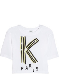 Kenzo Cropped Cotton T Shirt