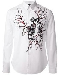 McQ by Alexander McQueen Heart Print Shirt
