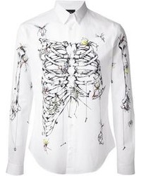 McQ by Alexander McQueen Skeleton Print Shirt