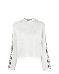 MSGM Cropped Knit Hoodie