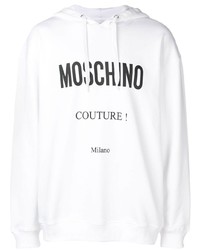 Moschino Logo Print Hoodie