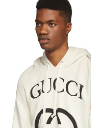Gucci Off White Interlocking G Hoodie