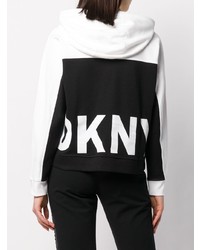 DKNY Panelled Logo Hoodie