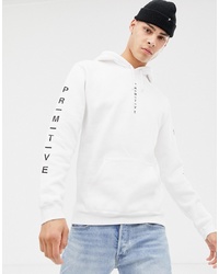 Primitive Primtiive Moods Hoodie With Logo In White