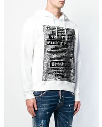 DSQUARED2 Quote Print Hoodie
