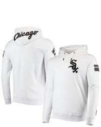 PRO STANDARD White Chicago White Sox Logo Pullover Hoodie At Nordstrom